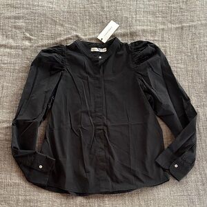 NWT Lanhtropy Lilium Poplin Blouse